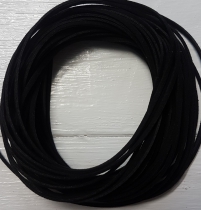 Suede Black 3mm R60 (10 meters)
