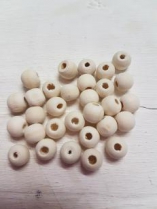 Wood Natural Round (No Varnish) 10mm +/ 300 pieces