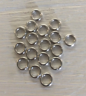 Jump Ring Nickel 6mm R20 (100 pieces)