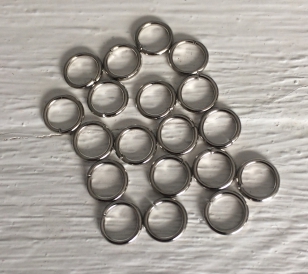 Jump Ring Nickel 7mm (200 pieces)