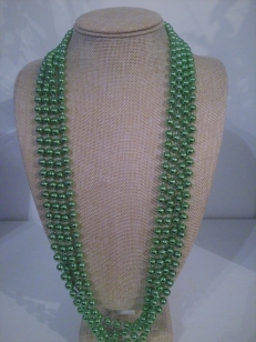 MardiGrass Green Necklace, *Buy Any 10, Pay Half Price