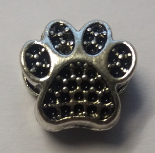 Metal Bead Paw 1 - R30 (10 pieces)