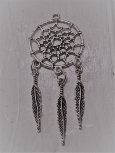 Dream Catcher Metal Pendant