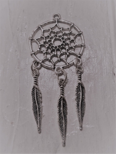 Dream Catcher Metal Pendant