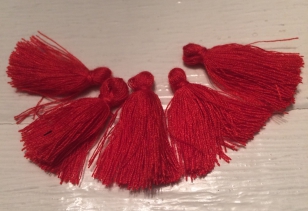 Tassel 7-Bright Red-R30 (20 pieces)