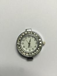 Watch Face 2 Silver Diamante