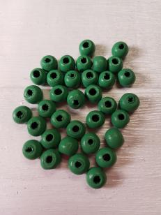 Wood Grass Green 6mm +/ 480 pieces *Kilogram packs available