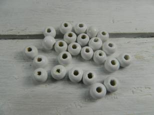 Round White 8mm 50 grams +/ 300 pieces