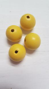 Wood Yellow 25mm 20 pieces*100 piece packs available